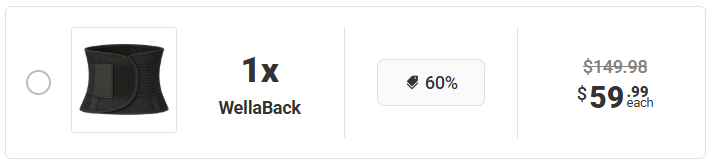 WellaBack Back Brace 11