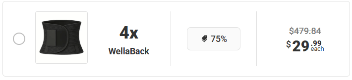 WellaBack Back Brace 14